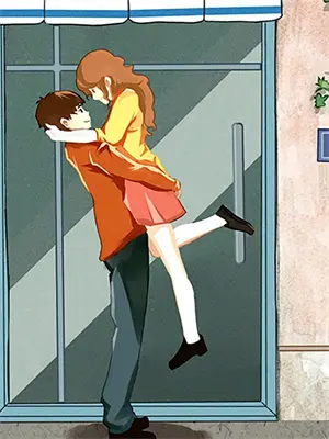 女主踢了男主一脚