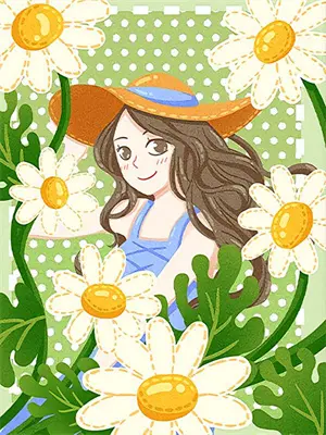 镜花水月映枯木